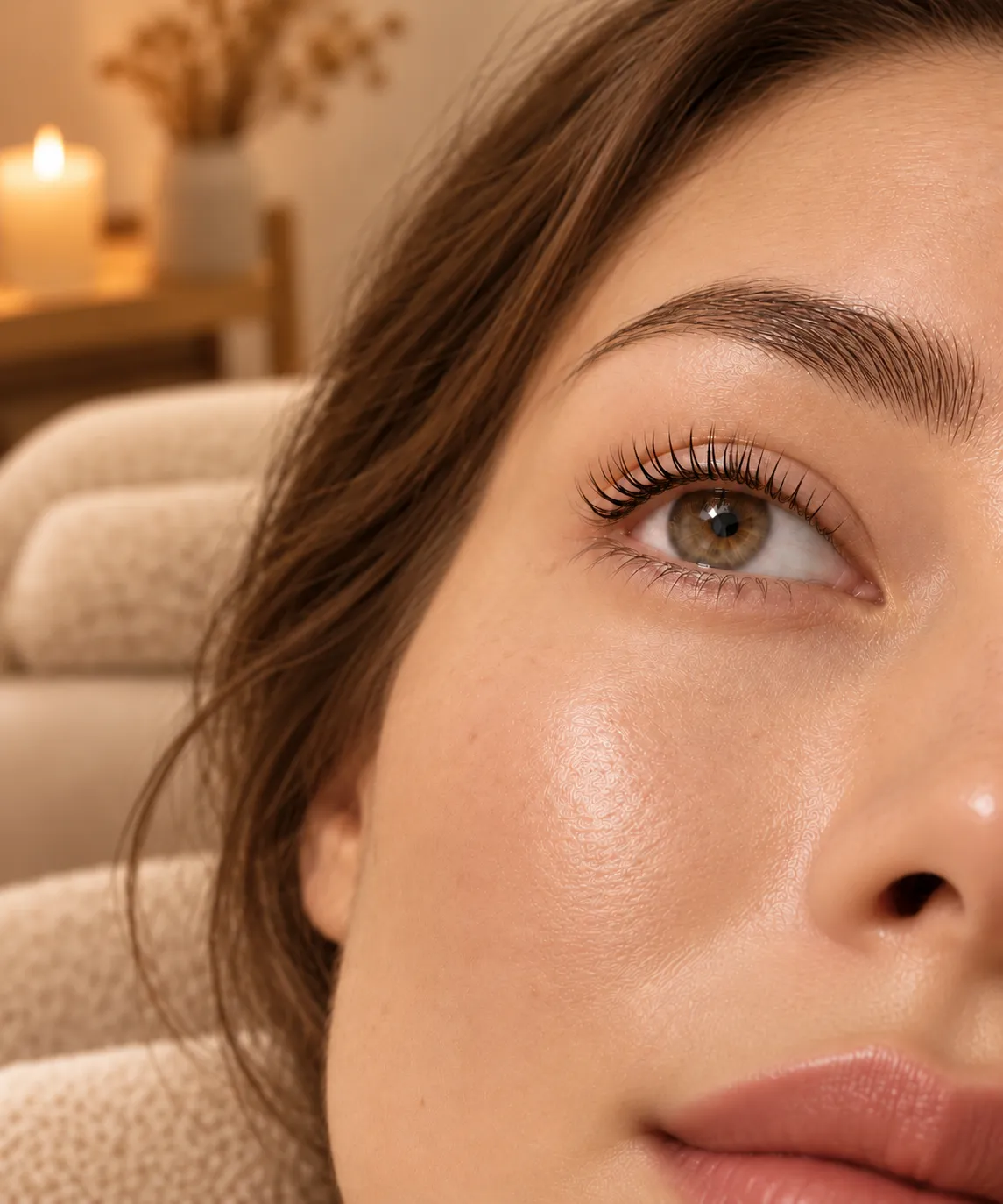 Résultat d’un Lash Lift Coréen chez Appart & Beauté à Marseille 11e