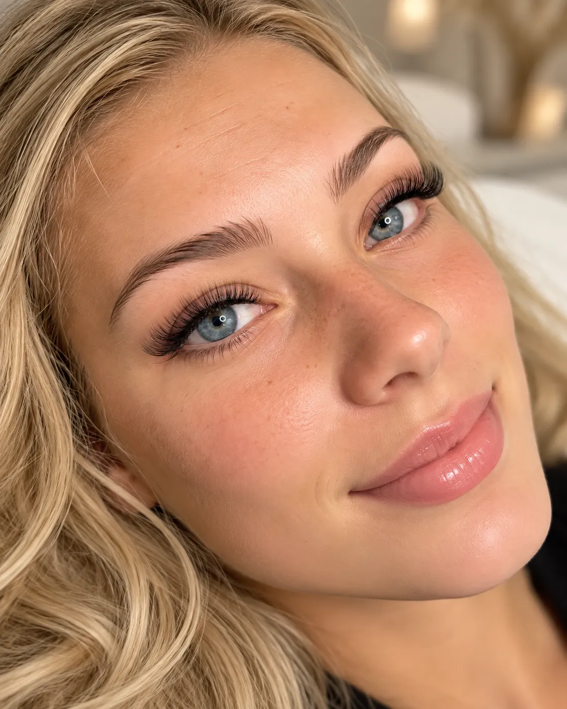 Mise en beauté du regard chez Appart & Beauté à La Valentine